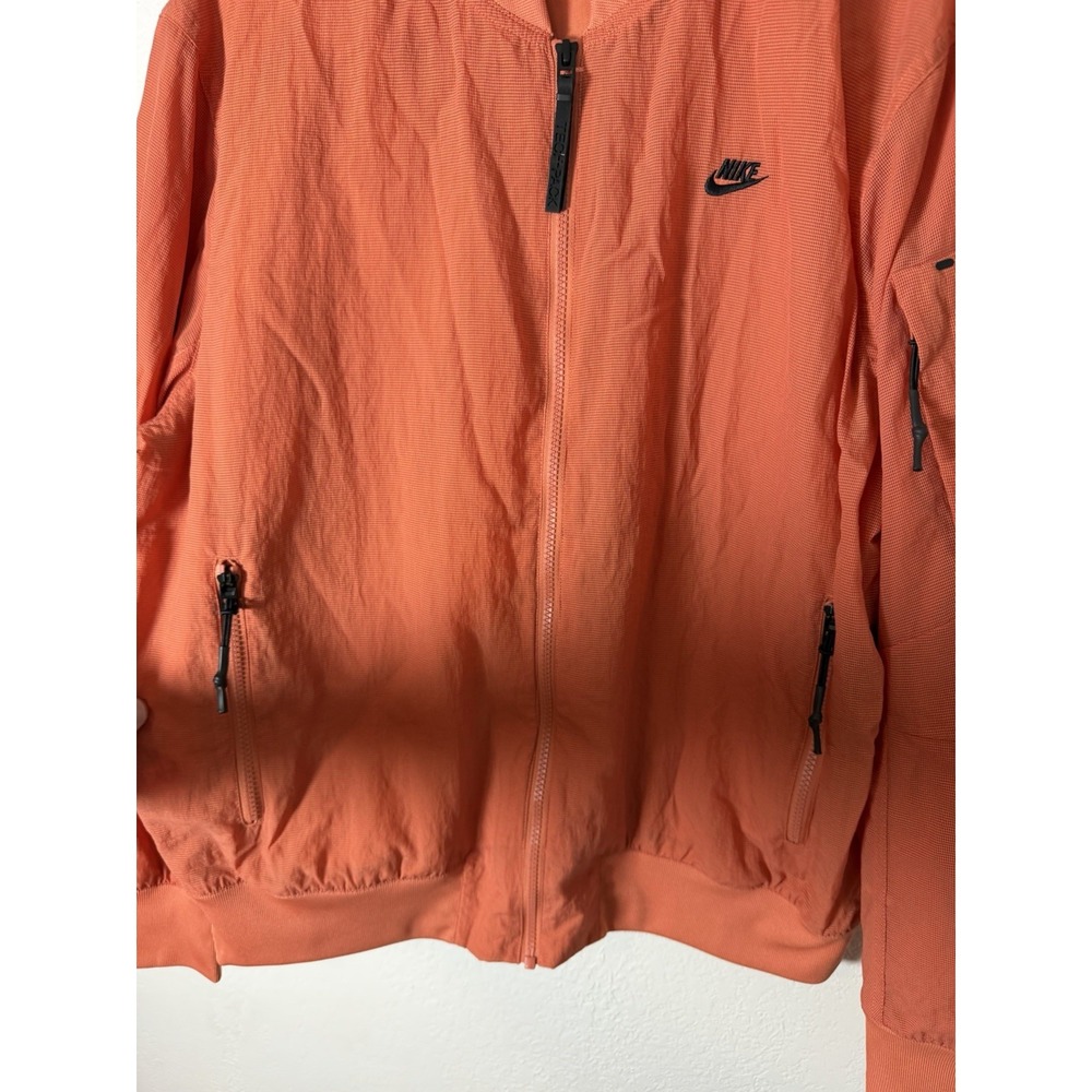 Nike Sportswear Tech Pack Bomber Jacket DM6940-827 Madder Root Men's Medium - Picture 3 of 10
